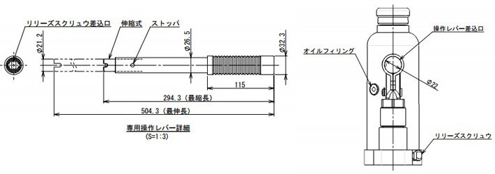 ED-40液壓千斤頂結構尺寸圖片 ED-40液壓千斤頂結構尺寸圖片