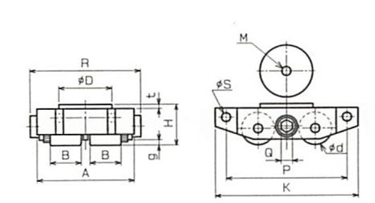 TIRROLLER WDP手搖搬運小坦克尺寸圖 TIRROLLER WDP手搖搬運小坦克尺寸圖