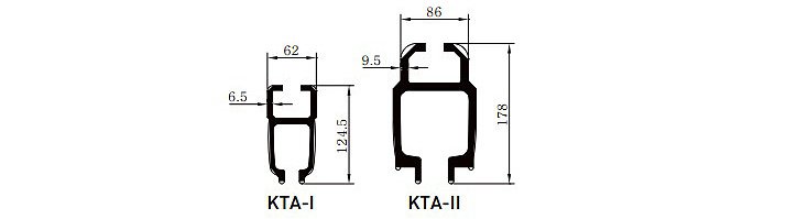 KHC氣動平衡器鋁軌技術參數 KHC氣動平衡器鋁軌技術參數
