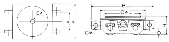 DUWS-S越障礙搬運(yùn)小坦克尺寸圖 DUWS-S越障礙搬運(yùn)小坦克尺寸圖