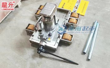 無塵室帶滑動臺爪式千斤頂實物圖四