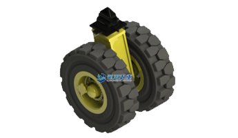 集裝箱搬運輪實物圖2 集裝箱搬運輪實物圖2