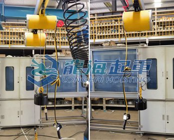 防爆氣動平衡吊實物圖二 防爆氣動平衡吊實物圖二