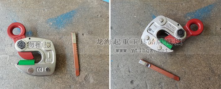 世霸HLC型橫吊鋼板吊鉗實物圖