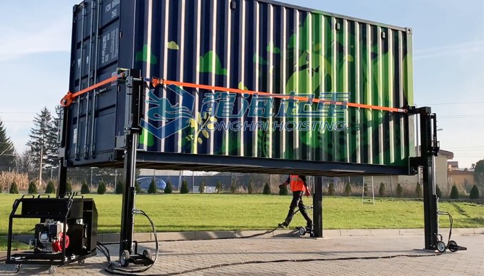 集裝箱頂升系統案例圖片